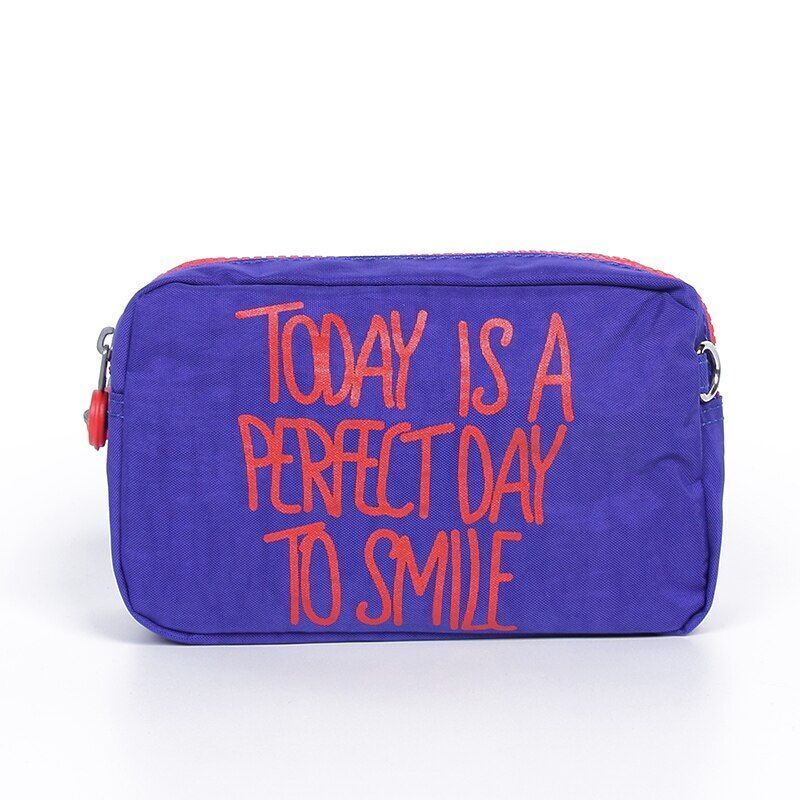 Women Pouch Packing Organizers Makeup Bag Waterproof Nylon Travel Cosmetic Case