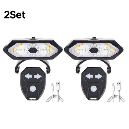 Smart Electric Scooter Turn Signal Lamp For Xiaomi M365 Pro Mi4 Usb Rechargeable