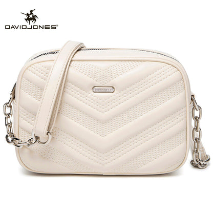Retro Diagonal Straddle Bag Rectangle Artificial Leather Shoulder Bag 21*8*15 CM