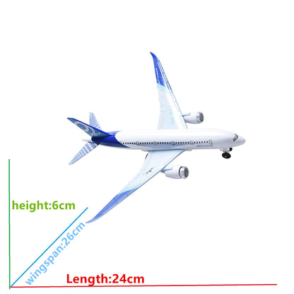 1:200 B787 Aircraft Alloy Model Pullback device Aircraft JC Wings Plane Gift j