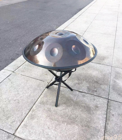 D Minor 10 Notes New Steel Hand Drum Harmonic Handpan