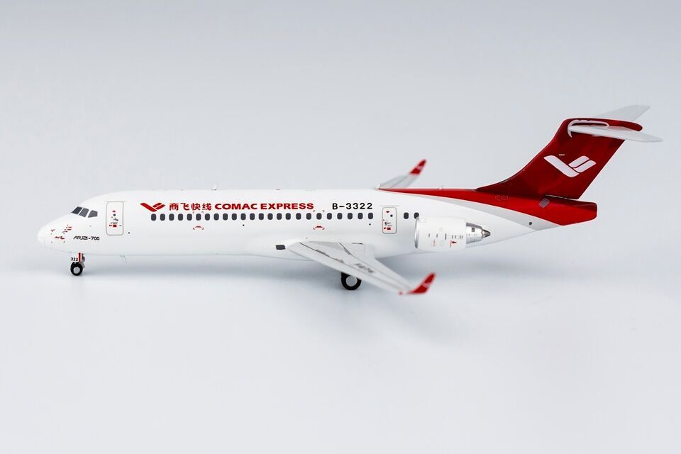 1:400 NG Model COMAC Express Comac ARJ21-700 Passenger Airplane Diecast Model