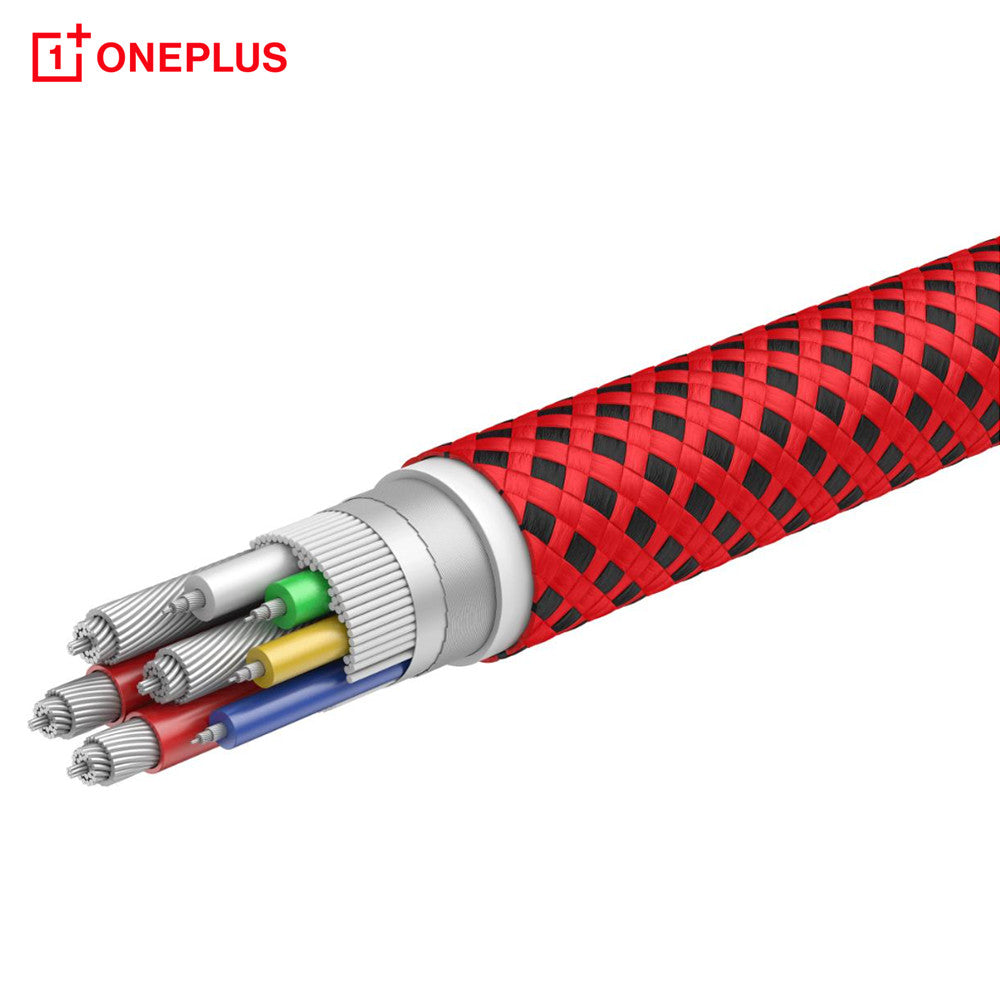 OnePlus USB‑A to Type‑C SUPERVOOC Charging Cable 1m 10A – L‑Shaped Gaming Cable