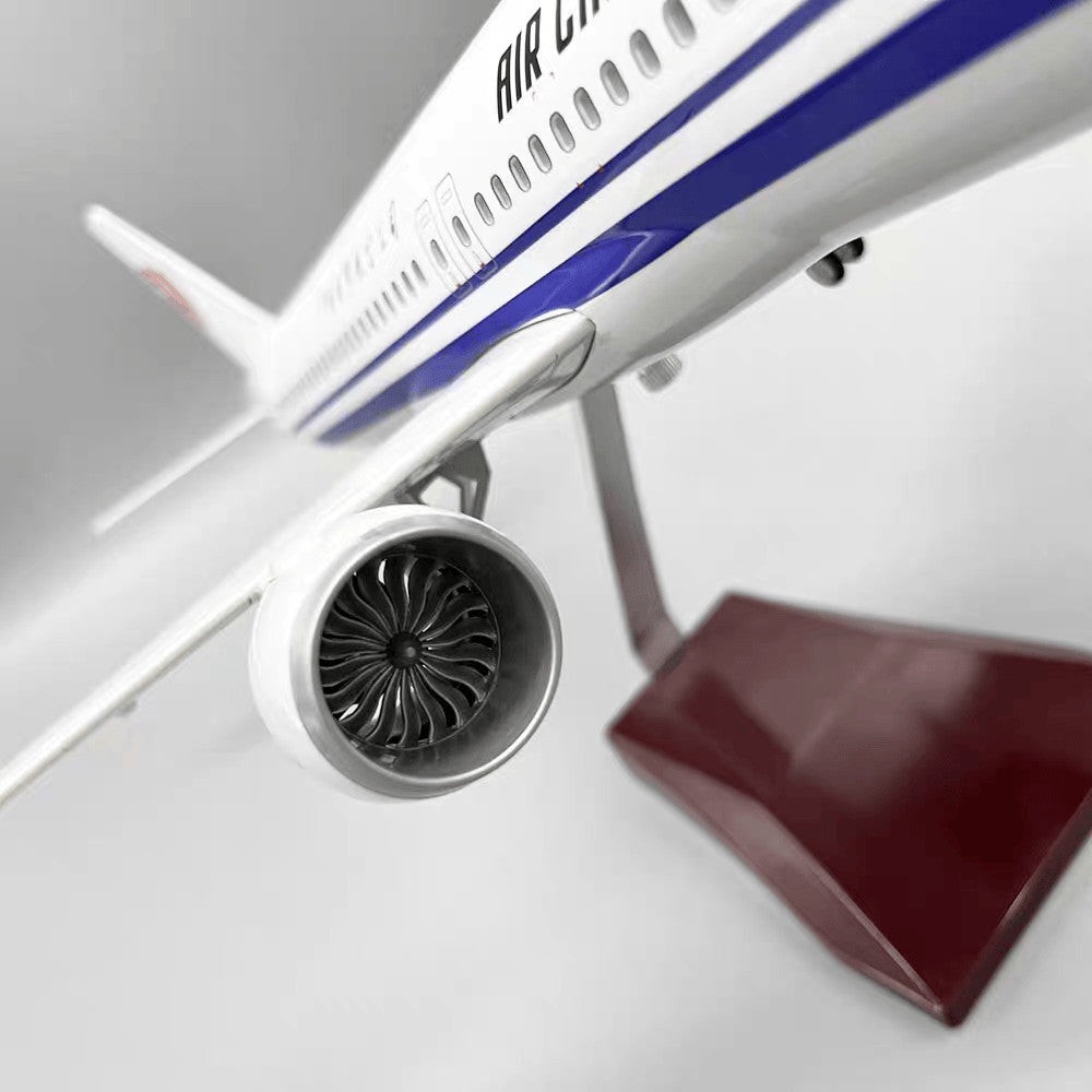 47CM 1:82 AIR CHINA COMAC C919 Passenger Airplane Landing gears Resin Model