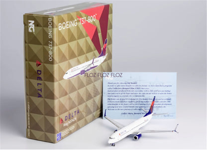 NG Models for DELTA for Boeing B737-800 N374DA 1:400 Aircraft Pre-built Model