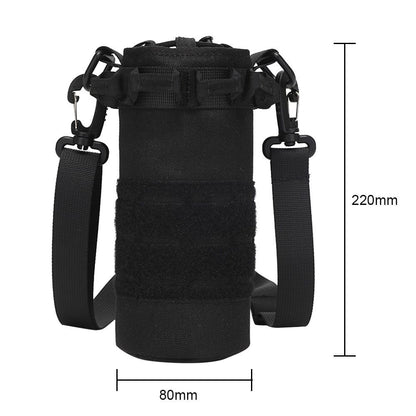 Tactical Molle Water Bottle Bag Portable Water Cup Holder Outdoor Water Bottle