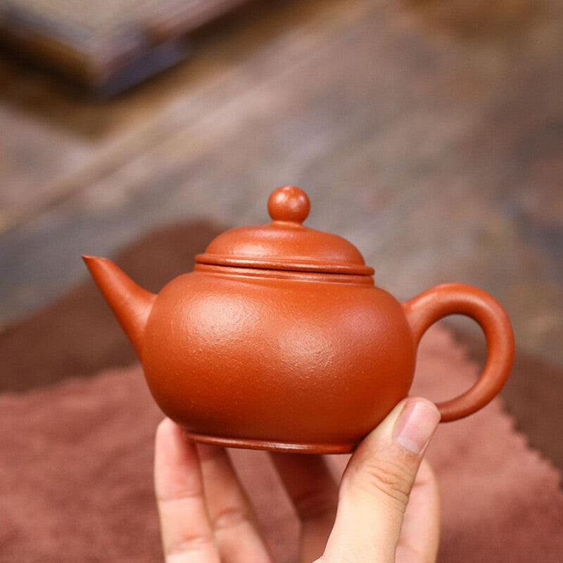 150ml Chinese Yixing Purple Clay Tea Pot Brewer Pot Kung Fu Tea Ceremony Decor