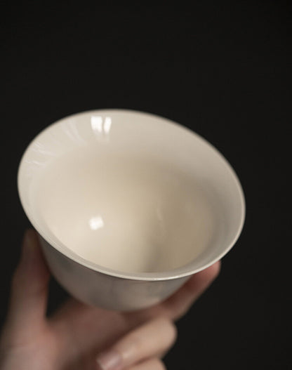 Sancai Cover Bowl Chinese Handmade Kung Fu Tea Set Ceramic Tea Bowl Tea Cup