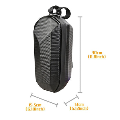 Universal Electric Scooter Handle Bag EVA Hard Shell 3-5L Bicycle 320x180x135 mm