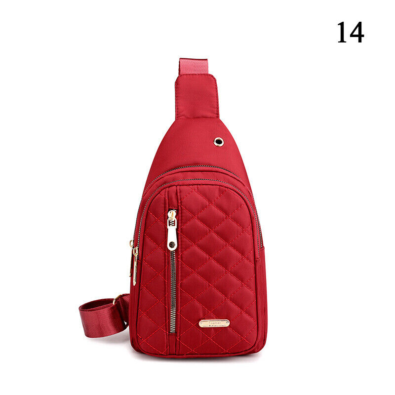 Women Crossbody Shoulder Bags Chest Sling Bag Sports Backpack Fanny Packs Travel