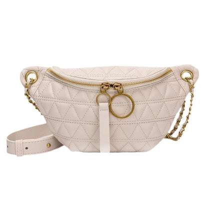 Women Fanny Chest Bag Waist Pack Crossbody Leather Fashion Travel Shoulder Bag