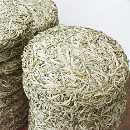 YunNan JingGu White Tea Cake Silver Needle Bai Hao Yin Zhe Beeng tea uncooked