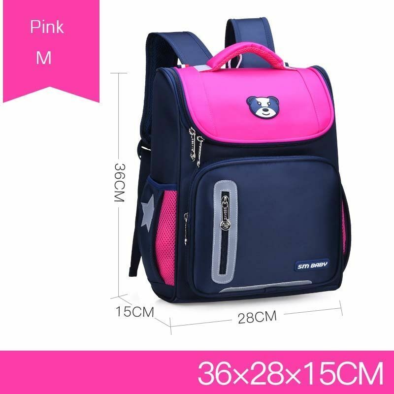 Childrens School Bags Boys Girls Backpacks Kids Orthopedic Waterproof Knapsack