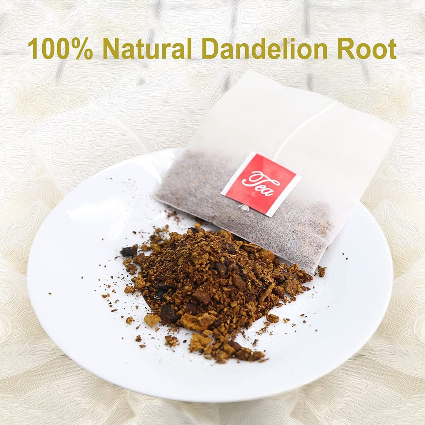 20 Teabags, 3 g/bag Organic - Dandelion Root Tea Bags,