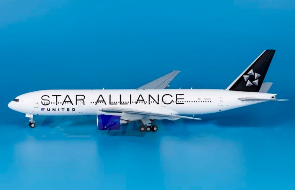 1:200 32CM JC Wings UNITED STAR ALLIANCE BOEING 777-200ER Airplane Diecast Model
