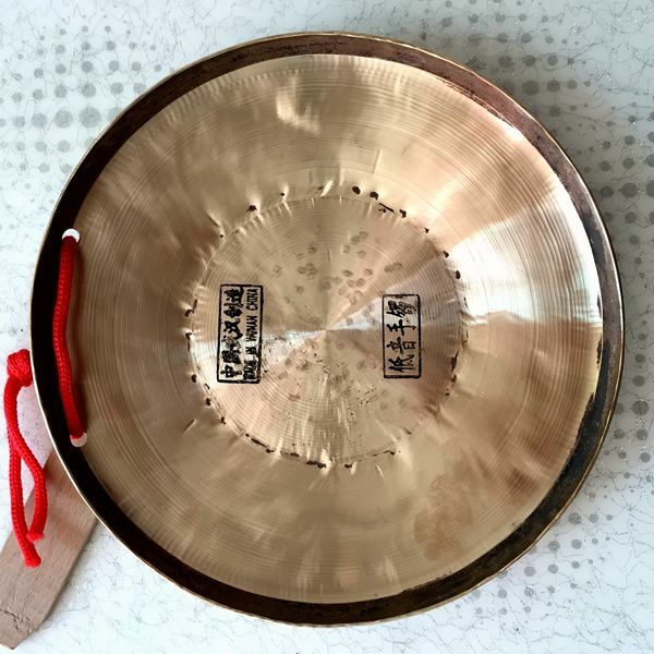 8inch New Brass Wind Gong Gong Cymbal Percussion Instrument