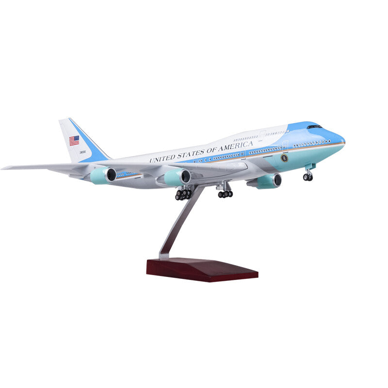 1/150 Resin US Air Force One B747 Boeing 747 Plane Model Airplane Airline Gift