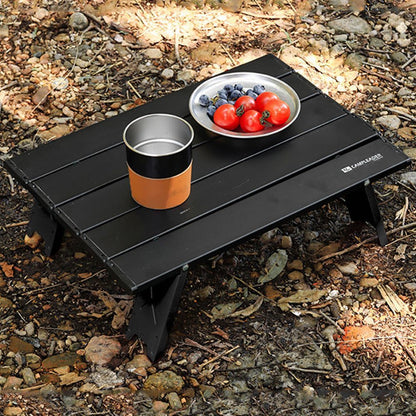 2/1pcs Camping Mini Foldable Table Ultralight Aluminum Alloy Outdoor Table Sey