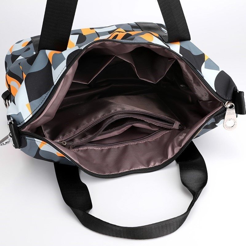 Messenger Bag Waterproof Nylon Shoulder Totes Large Handbag Travel Crossbody Bag
