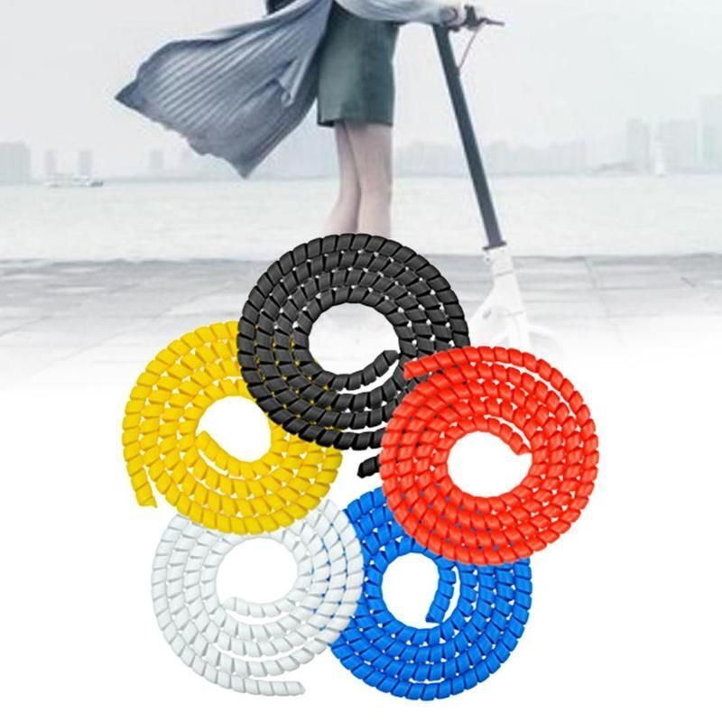 2M Electric Scooter Line Protector Brake Pipe Cover Strips Wind Pipe PP Material