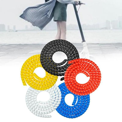 2M Electric Scooter Line Protector Brake Pipe Cover Strips Wind Pipe PP Material