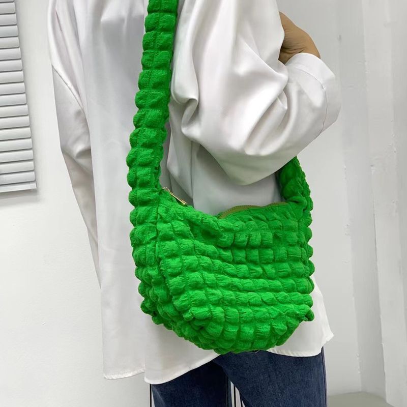 Puffy Crossbody Bags Nylon Quilted Shoulder Bag Small Tote Purses 30*24.5 CM 1PC