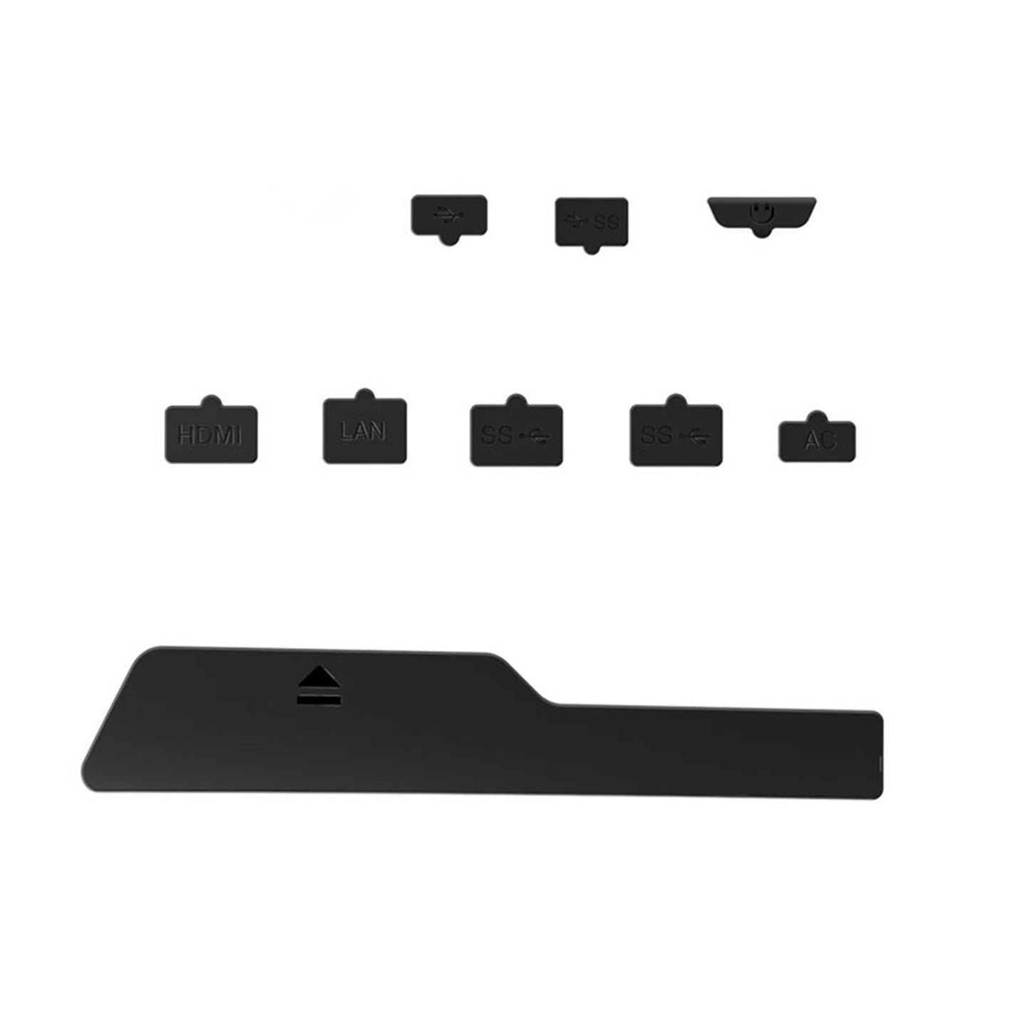 For PS5 Slim Gaming Console Dust Plugs Anti-Dust Cap Dustproof Cover 9Pack/Set