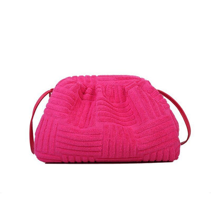 Shell Bag Solid Color Shoulder Bag Luxury Crossbody Bag Handbag 24*16*9 CM Purse