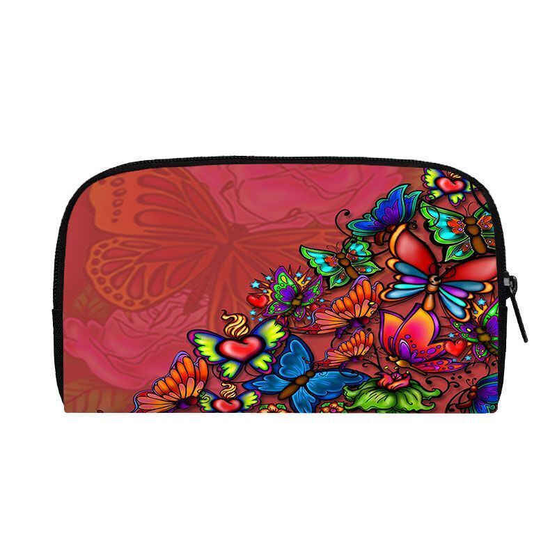 Flower Butterfly Wallet Cute Handbag Coin Purse Clutch Small Money Coins Bags