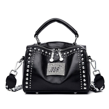 Women Leather Handbags Bag Black Crossbody Bags for Ladies Bag