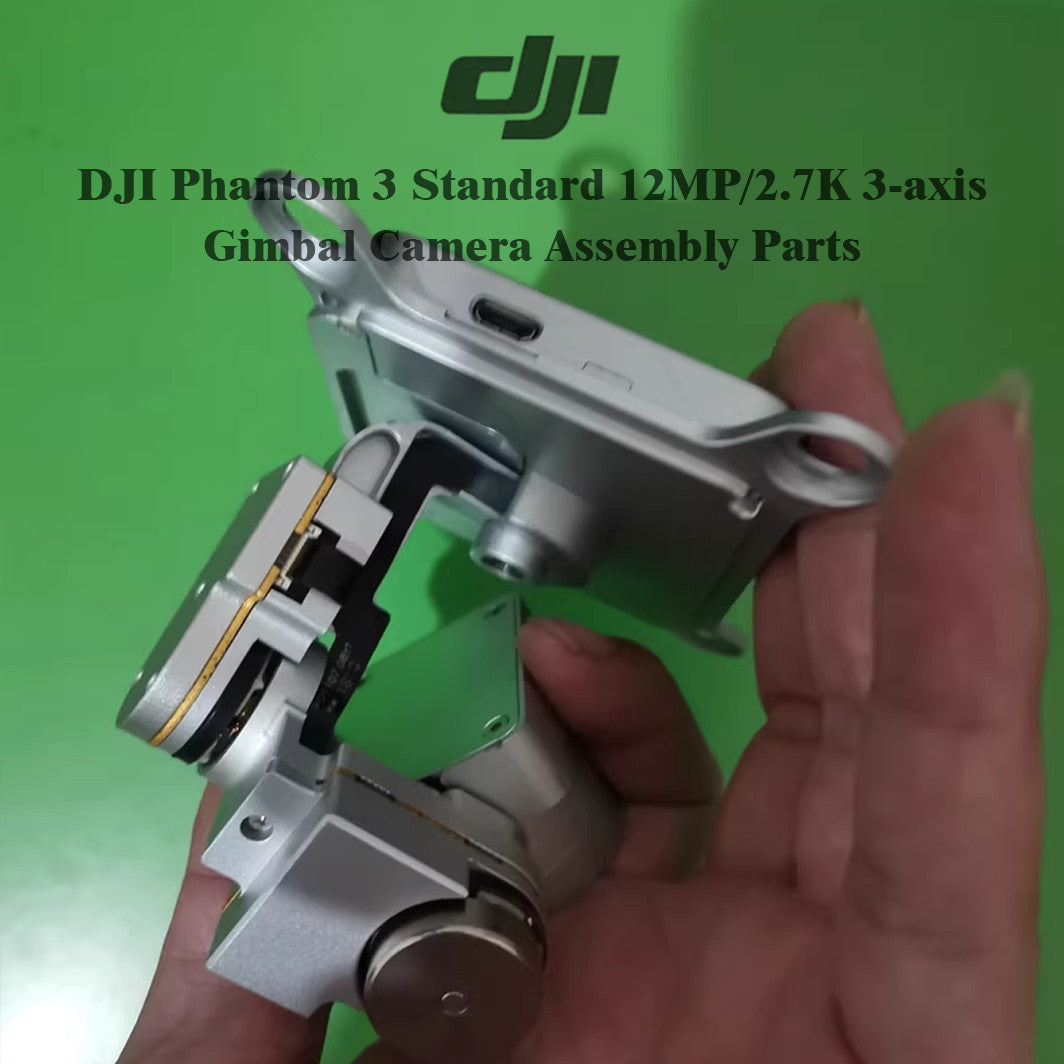 DJI Phantom 3 Standard 12MP 2.7K Gimbal Camera Assembly Parts – Compatible Only