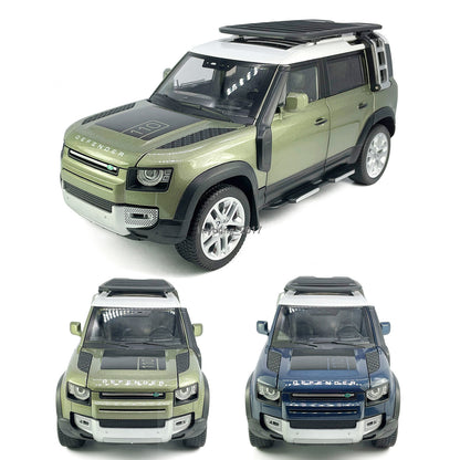 1/18 Scale Land Rover Defender 110 Model Car Metal Diecast Toy Cars Collection