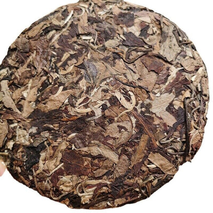 Yunnan White Tea Handmade Graphite Pressed White Tea Cake Organic 357g/12.59oz