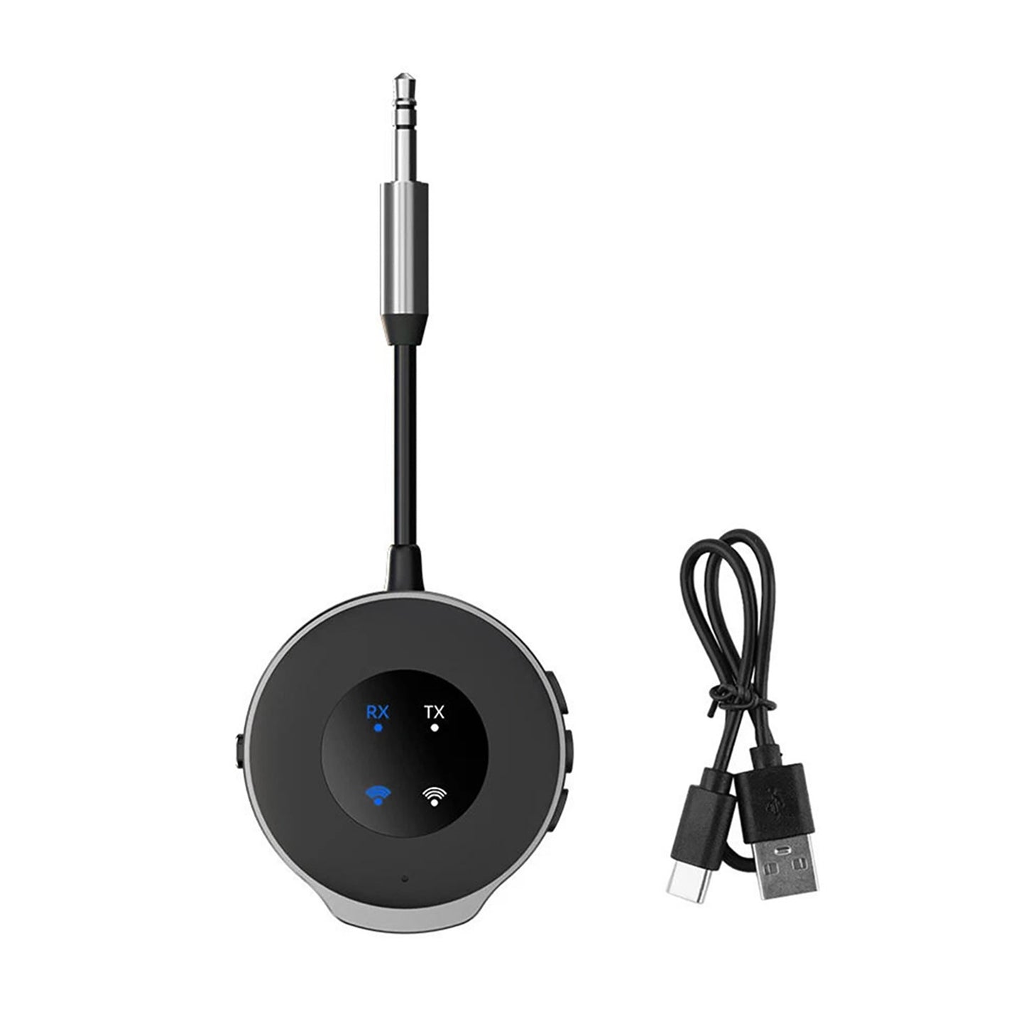 1PCS Bluetooth 5.3 Wireless Transmitter Receiver Car Aux Audio Adapter 3.5mm
