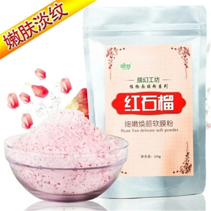 500G Powder Moisturizing Shrink Pores Pure Red Pomegranate Guava Facial Mask