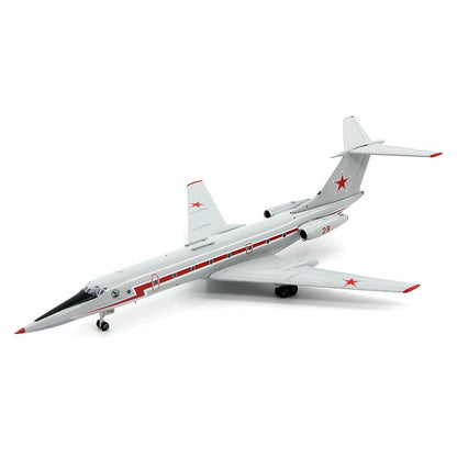 PandaModel Russia Air Force TU-134UB-L 28red 1/400 Aircraft Pre-built Model