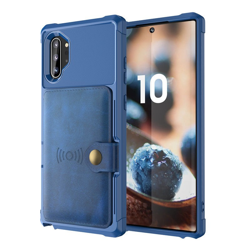 Suitable for Samsung S24 Ultra card insertion case S20, A55 anti drop case-3-1
