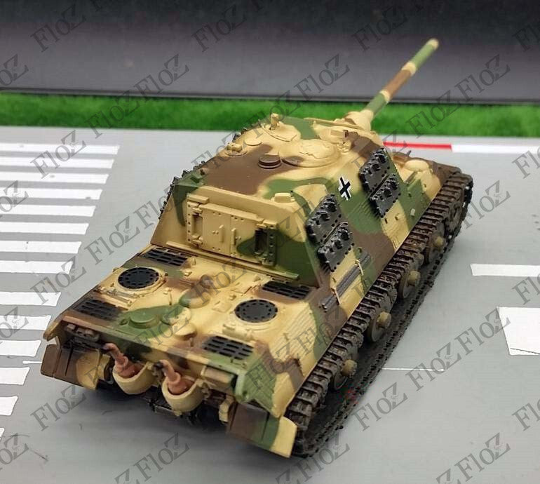 WWII Jagdtiger Porsche hunting tiger tank #010 Germany 1944 1/72 tank Easy model