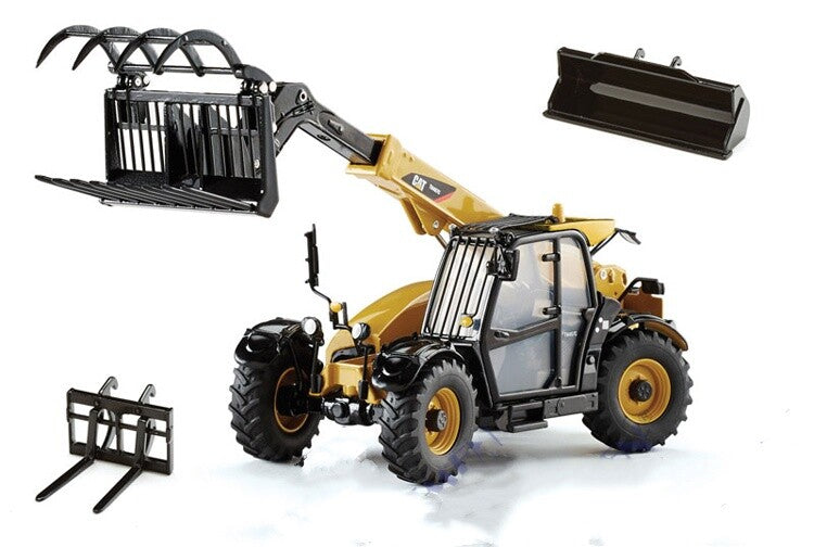 1:32 TH407C Telehandler Construction Machine Telescopic Forklift Diecast Model