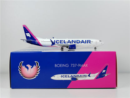 1:400 Phoenix ICELAND AIR BOEING B737MAX9 Airplane Diecast Aircraft Plane Model
