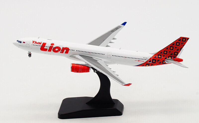 1:400 JC WINGS Thai Lion Air AIRBUS A330-300 Passenger Airplane Diecast Model