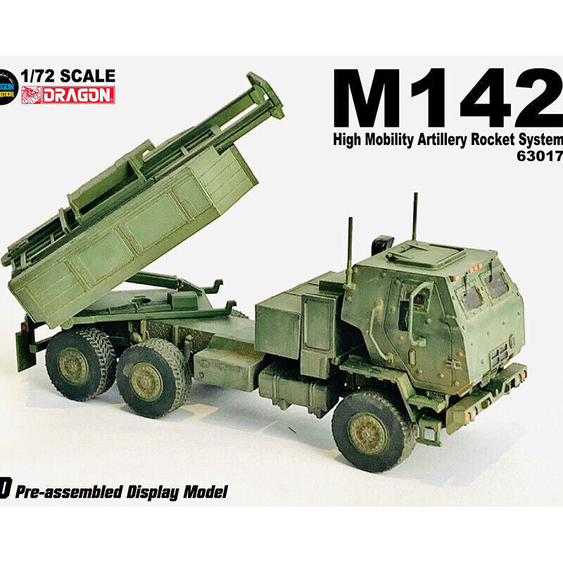 Dragon 63017 1/72 U.S Army M142 Hymas High Mobility Rocket Finished Model