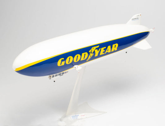 1:200 Herpa Zeppelin NT D-LZFN Goodyear Passenger Airplane ABS Plastic Model