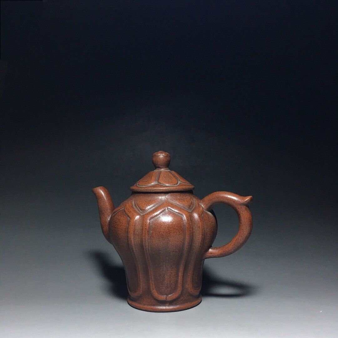 Chinese Yixing Zisha Clay Handmade Exquisite Teapot（高菱壶 底款：葛明祥）