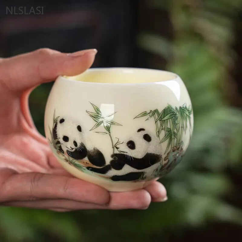 150ml Handmade Tea Set Ceramic Teacup Kitchen Accessories Porcelain Master Cup