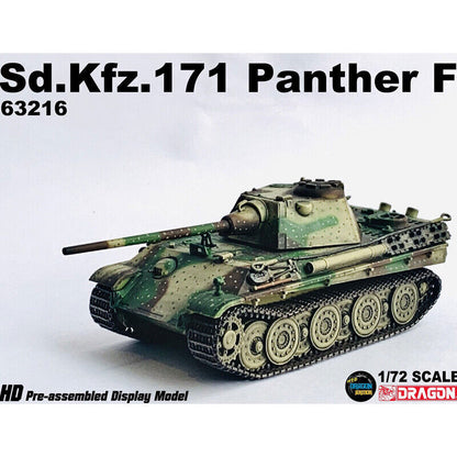 Dragon 63216 WWII German Leopard F Medium Tank Sd.Kfz.171 Finished 1/72 Model