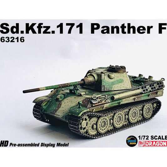 Dragon 63216 WWII German Leopard F Medium Tank Sd.Kfz.171 Finished 1/72 Model