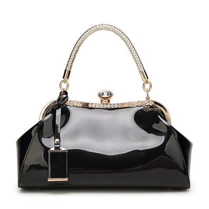 Evening Messenger Bag Handbags Patent Leather Shoulder Clutches 32*18*13 cm 1 pc