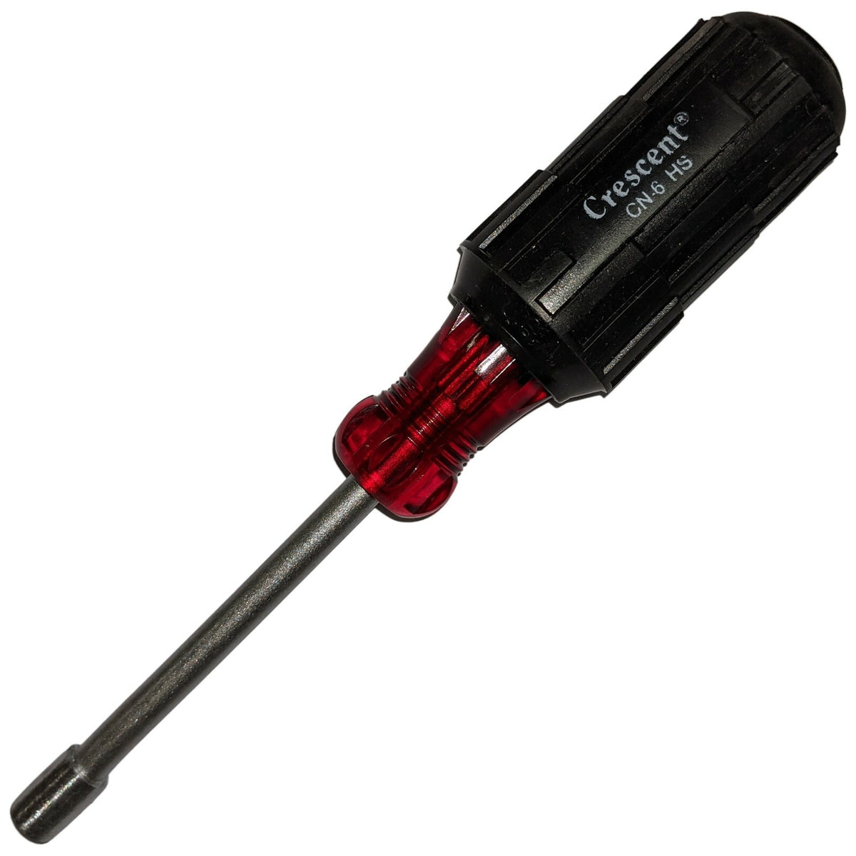 Xcelite HS6 Full Hollow Shaft Nutdriver, 6" Hole Depth, 3/16" Blade Diameter
