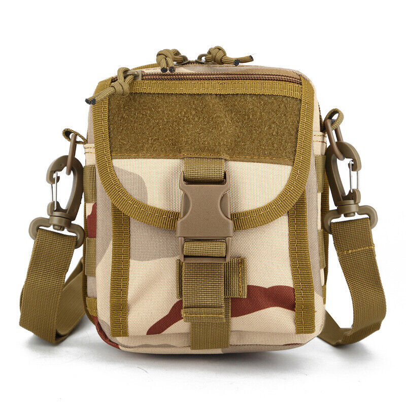 Mens Tactical Backpack Messenger Bag Military Sling Shoulder bag Camping Hiking